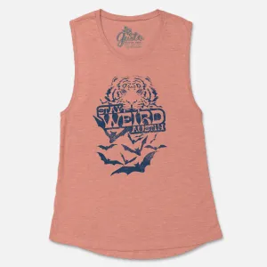 Stay Weird Muscle Tank