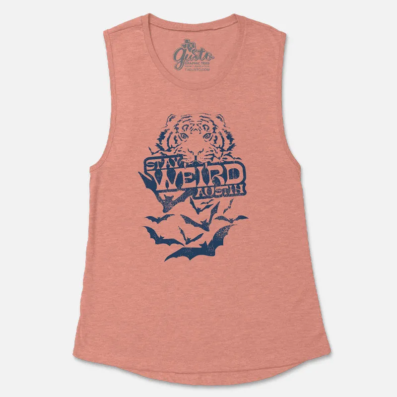 Stay Weird Muscle Tank