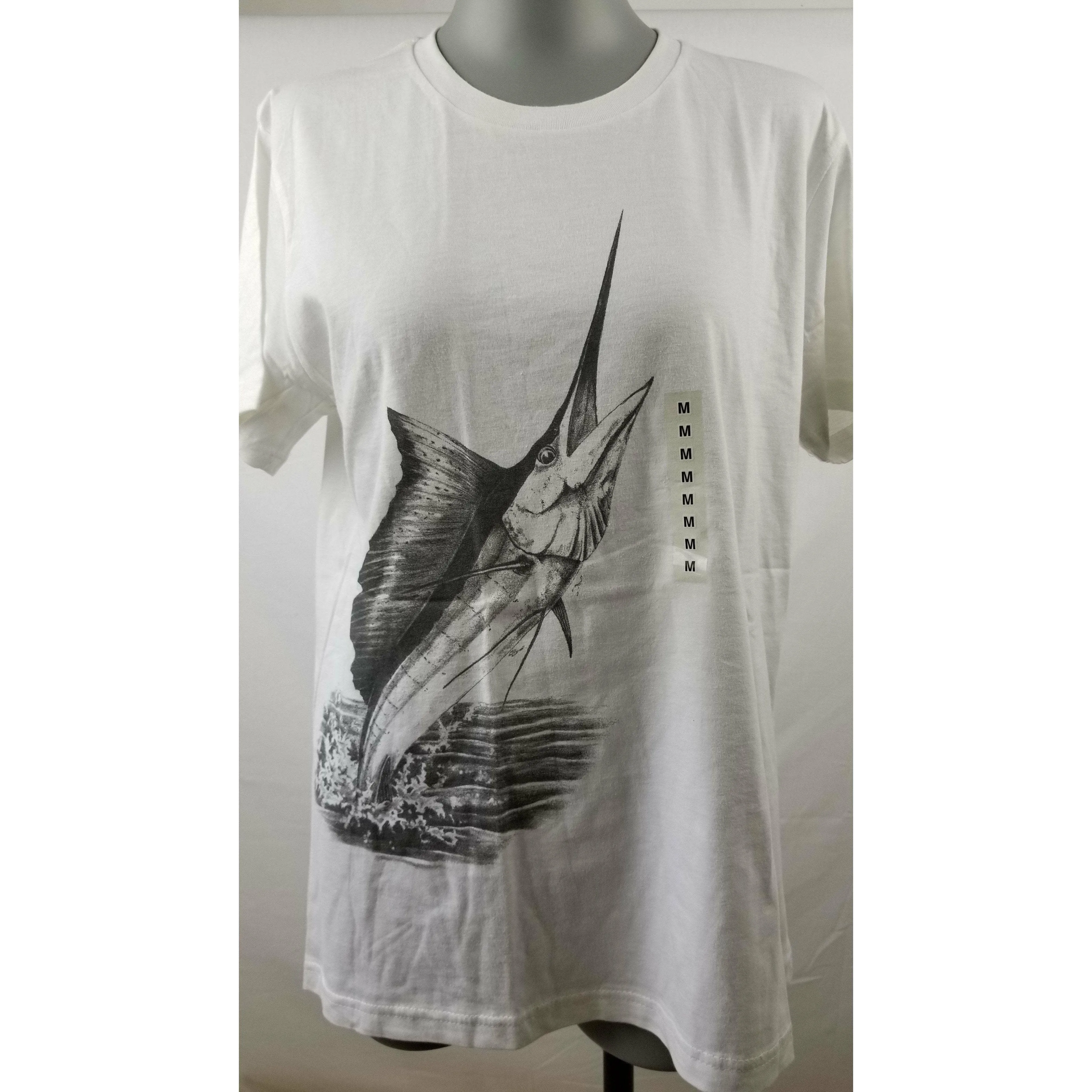 Steve Whitlock Signature Women's Tone on Tone Sailfish SS Shirts