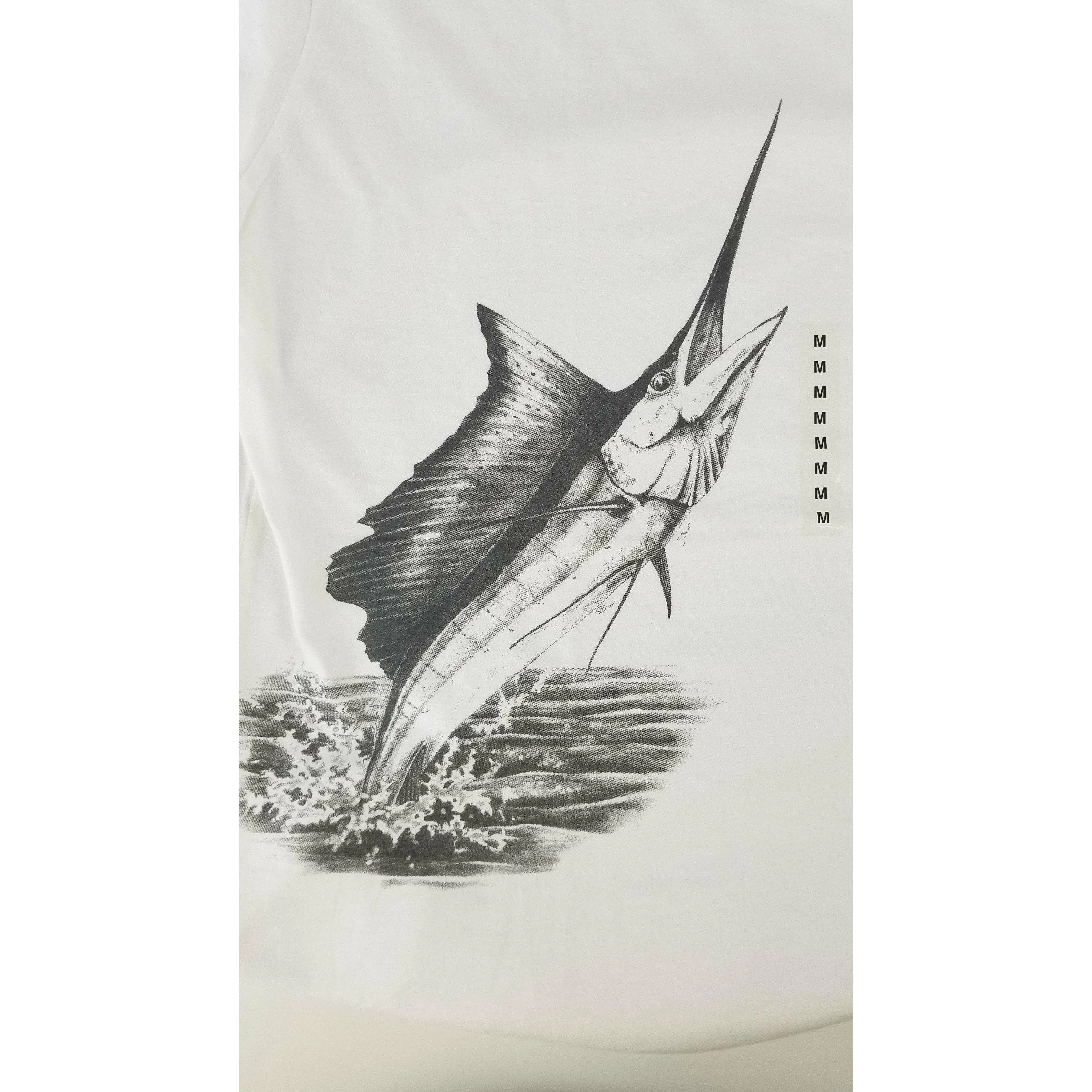 Steve Whitlock Signature Women's Tone on Tone Sailfish SS Shirts