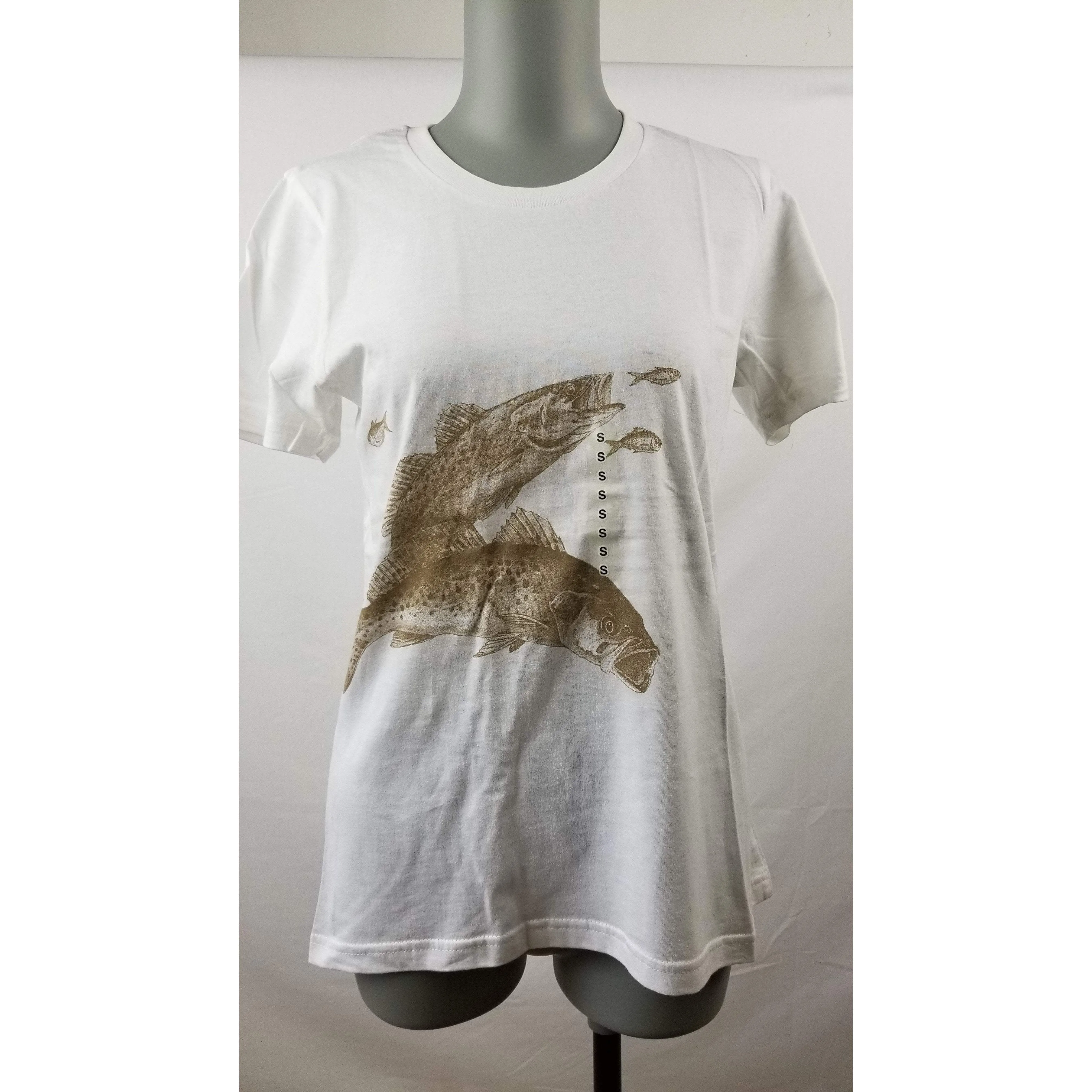 Steve Whitlock Signature Women's Tone on Tone Saltwater Trout SS Shirts