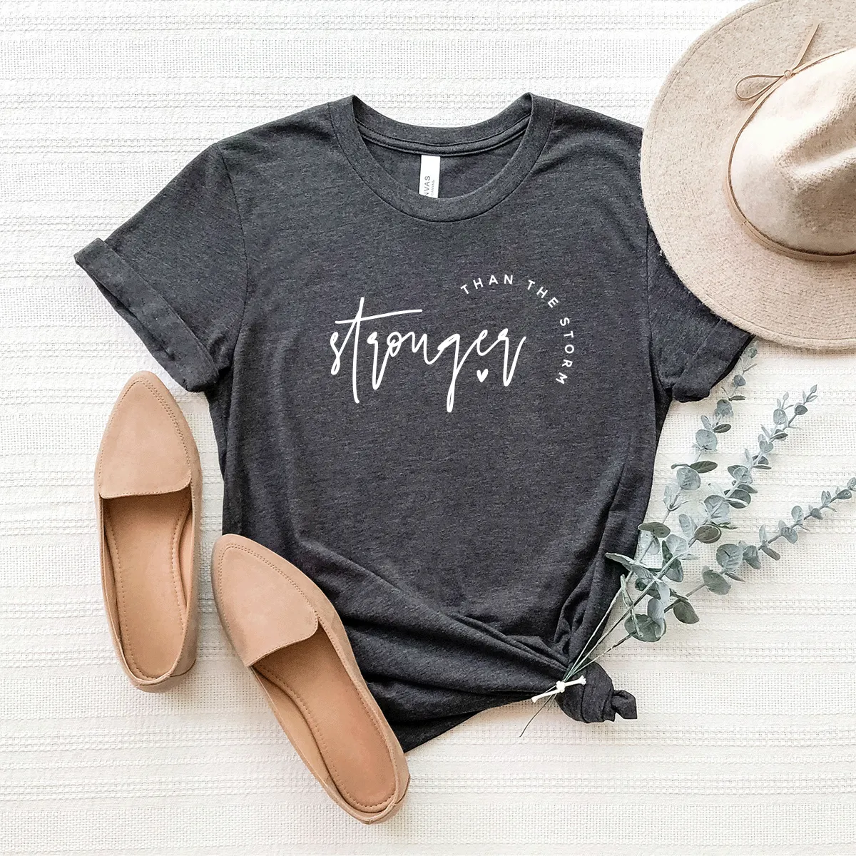 Stronger Than The Storm - Bella Canvas Tee