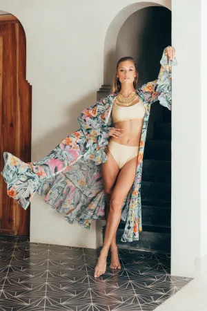 SukiSo Women's  Sakura Kimono in Cumali