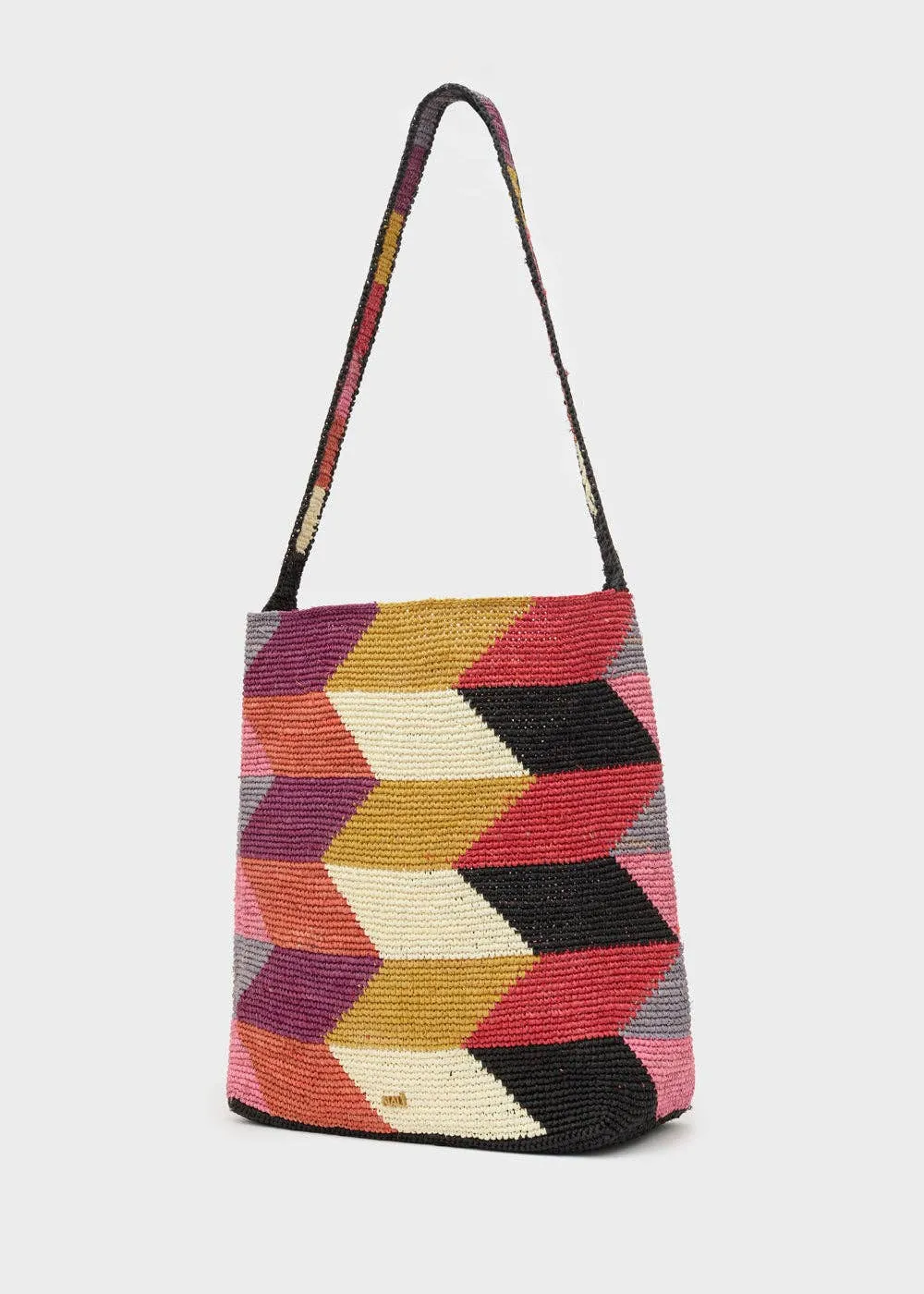 Suky Raffia Bag