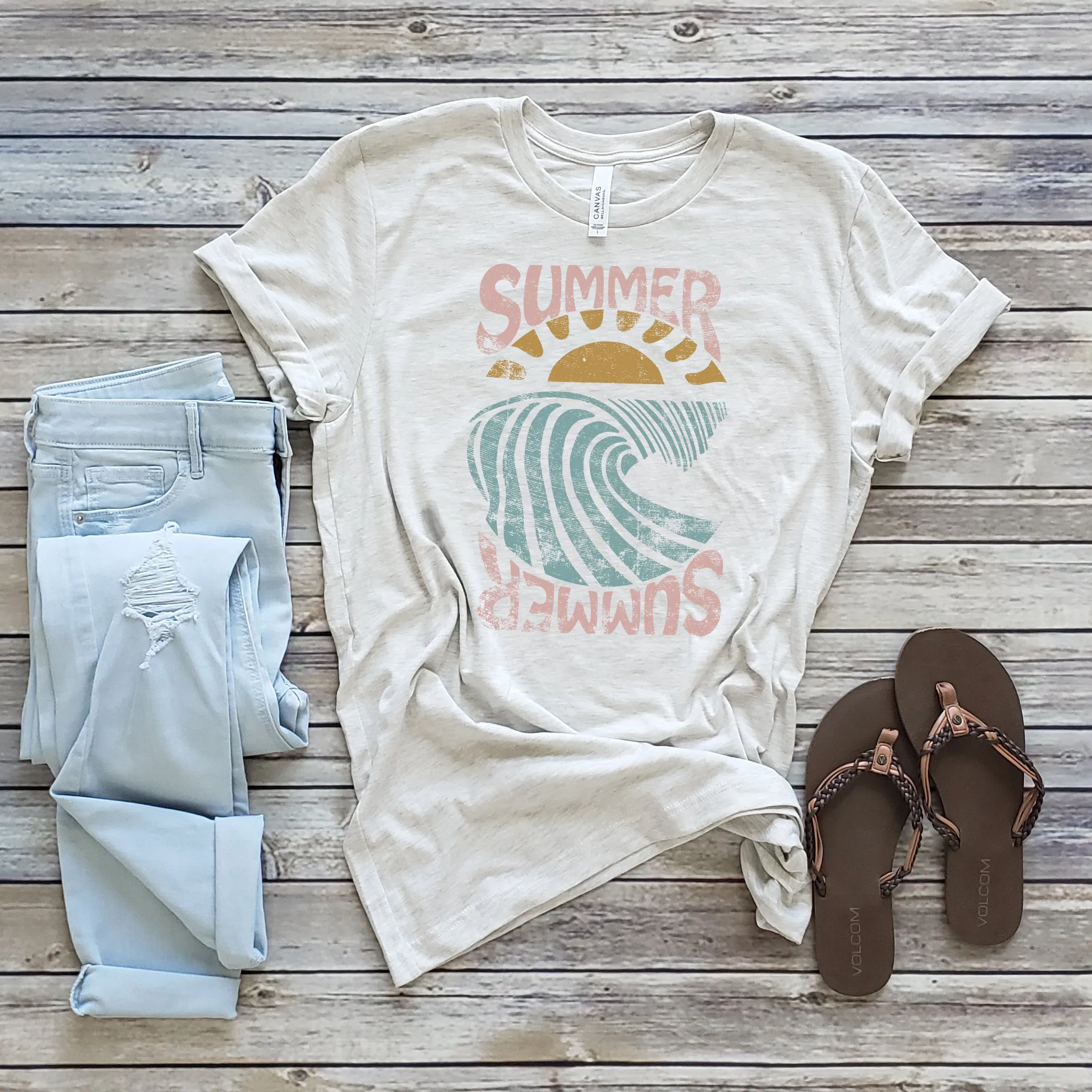 SUMMER SUNSET TEE