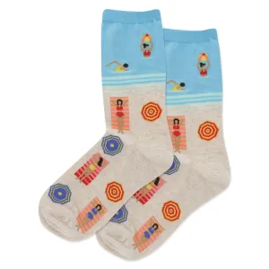Sun Tanning on the Beach/Swim Socks (Women’s)