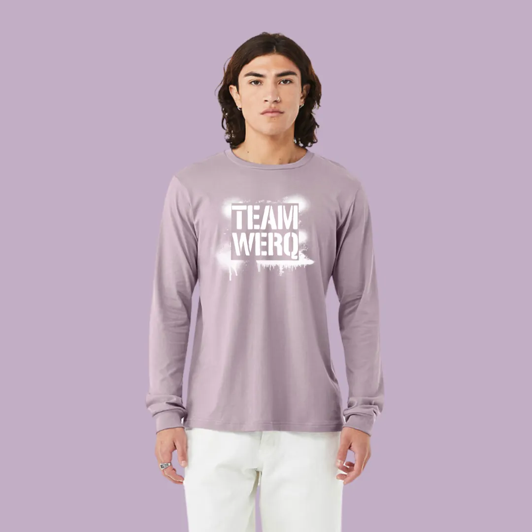 Team WERQ Stencil Long-Sleeve Tee