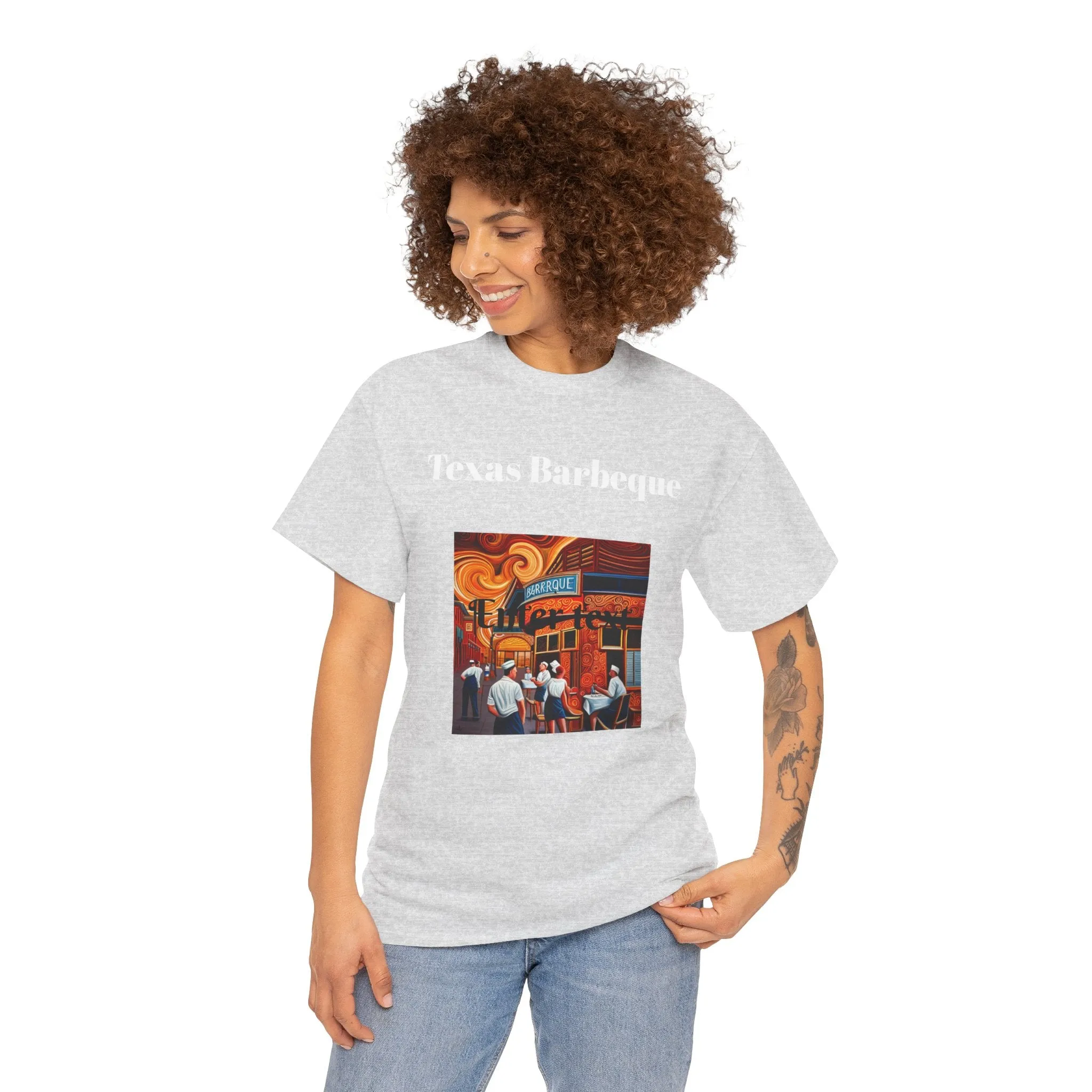 Texas BBQ Cotton Tee