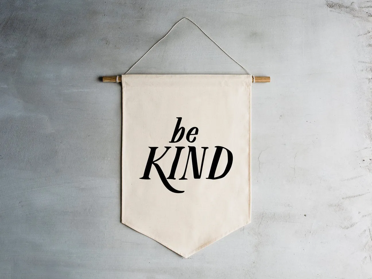 The Be Kind Wall Banner
