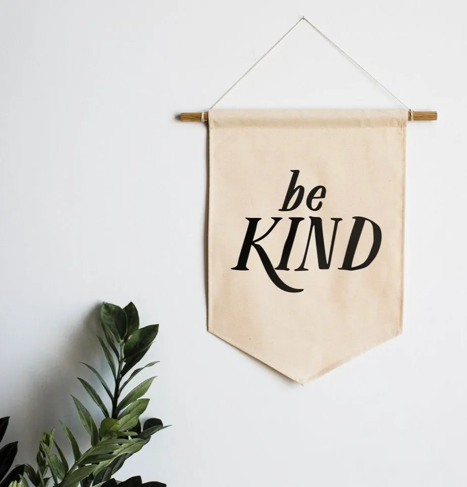 The Be Kind Wall Banner