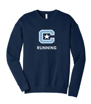 The Citadel, C Star, Club Sport - Running, BELLA CANVAS ® Unisex Sponge Fleece Drop Shoulder Sweatshirt