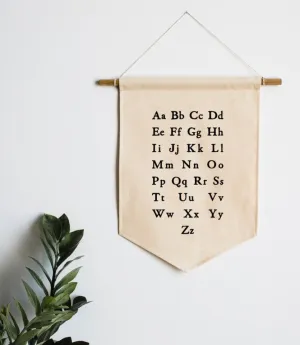 The Schoolhouse Alphabet Wall Banner