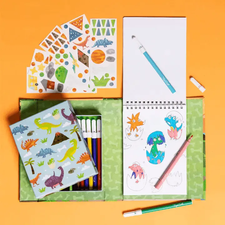 Tiger Tribe Colouring Set