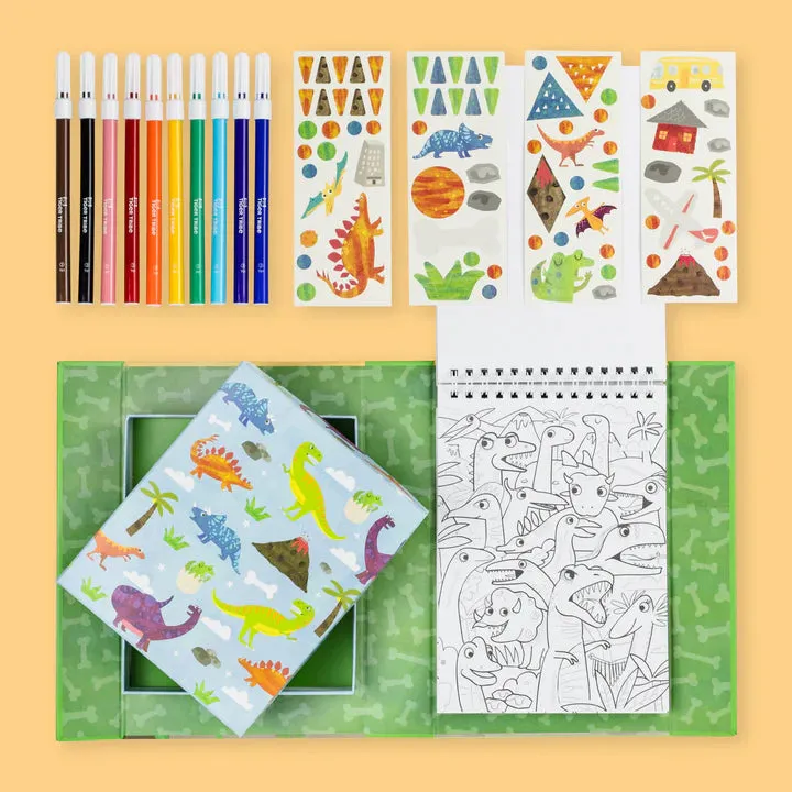 Tiger Tribe Colouring Set