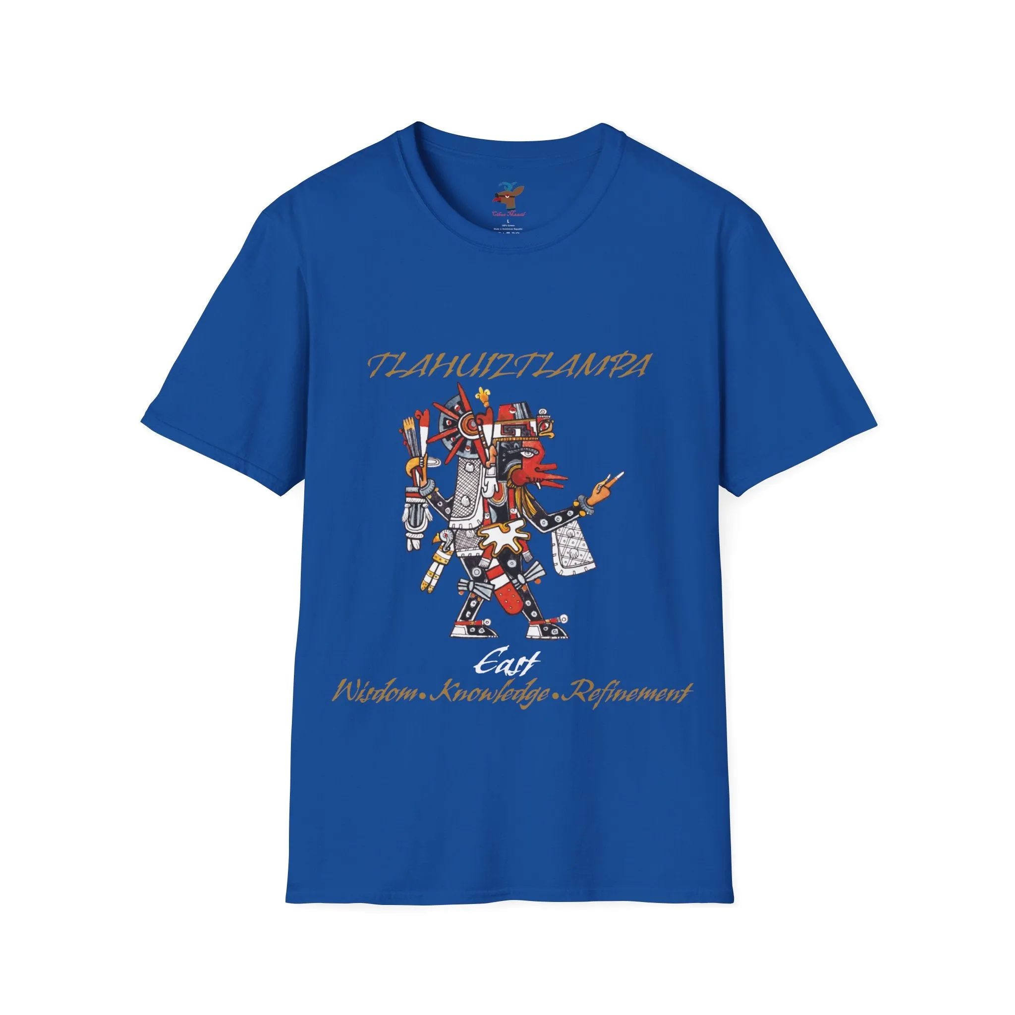 Tlahuiztlampa Quetzalcoatl Unisex Softstyle T-Shirt| east direction| aztec dance| danza azteca| apparel| clothing| tshirt