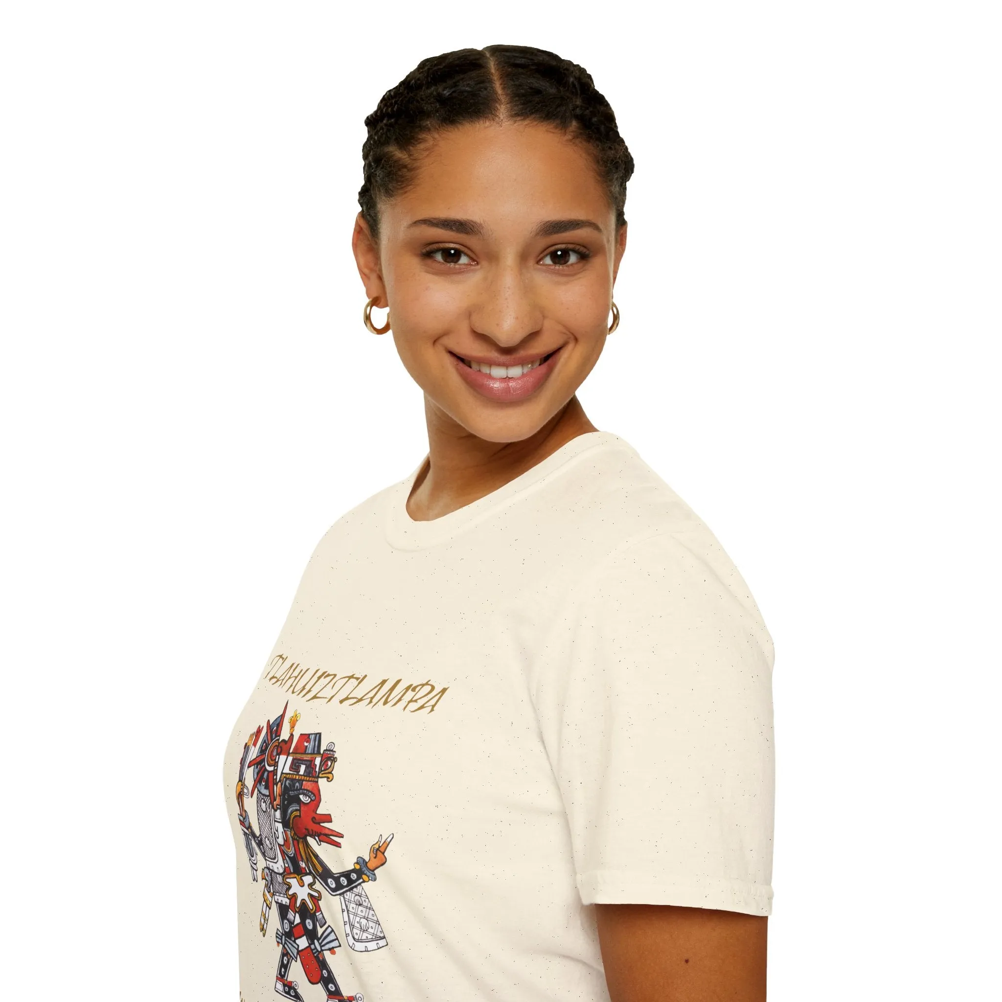 Tlahuiztlampa Quetzalcoatl Unisex Softstyle T-Shirt| east direction| aztec dance| danza azteca| apparel| clothing| tshirt
