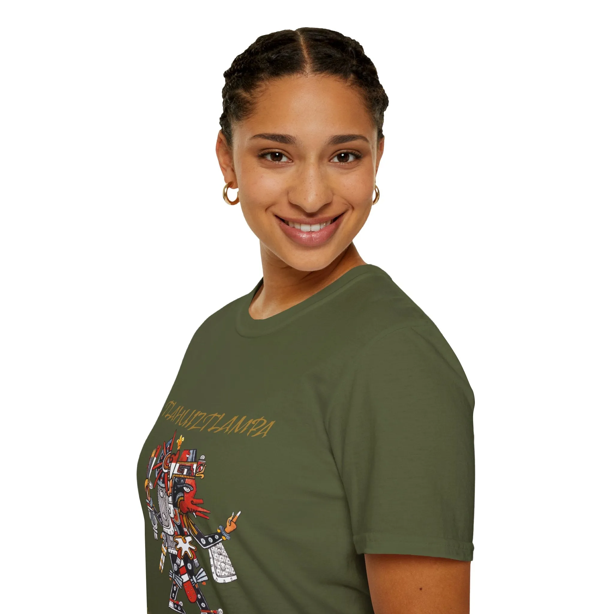 Tlahuiztlampa Quetzalcoatl Unisex Softstyle T-Shirt| east direction| aztec dance| danza azteca| apparel| clothing| tshirt