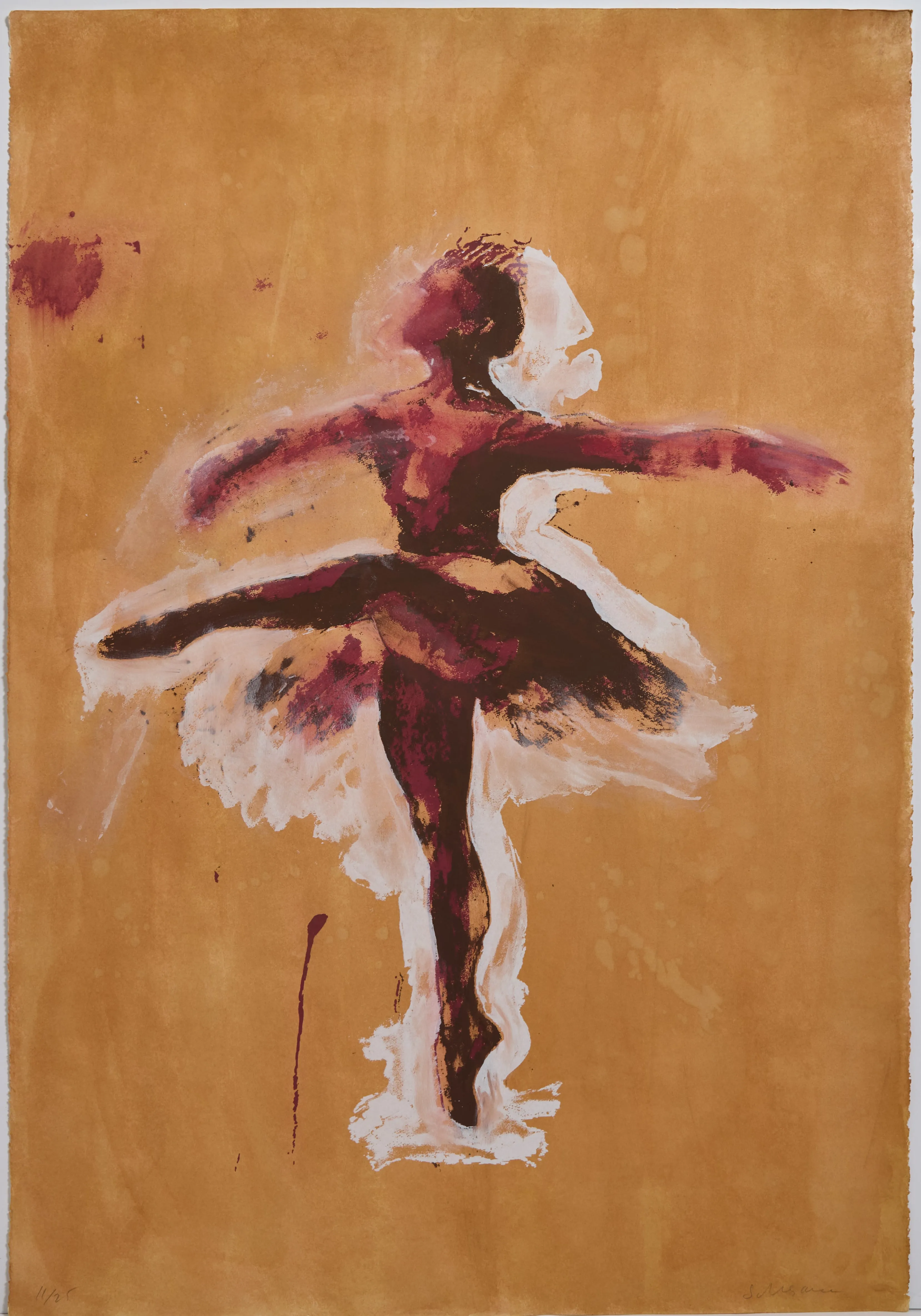 TONY SCHERMAN “BALLERINA” SILKSCREEN, 2012