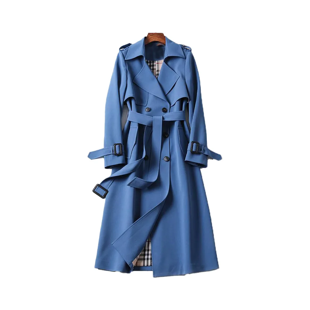 TrenchGuard™ | Women's Double Button Trench Coat | Classic Design, Water-Resistant Fabric & Stylish Outerwear
