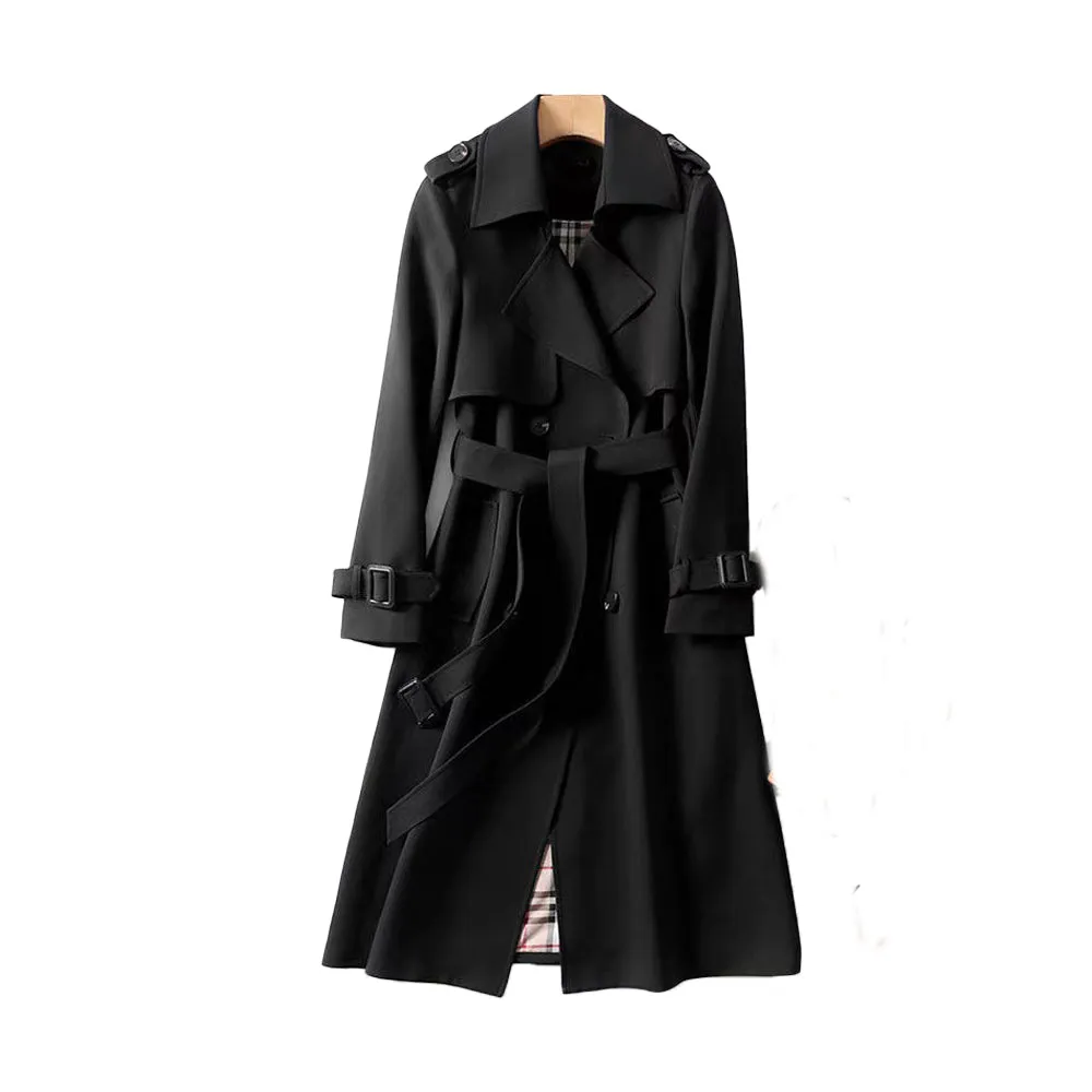 TrenchGuard™ | Women's Double Button Trench Coat | Classic Design, Water-Resistant Fabric & Stylish Outerwear