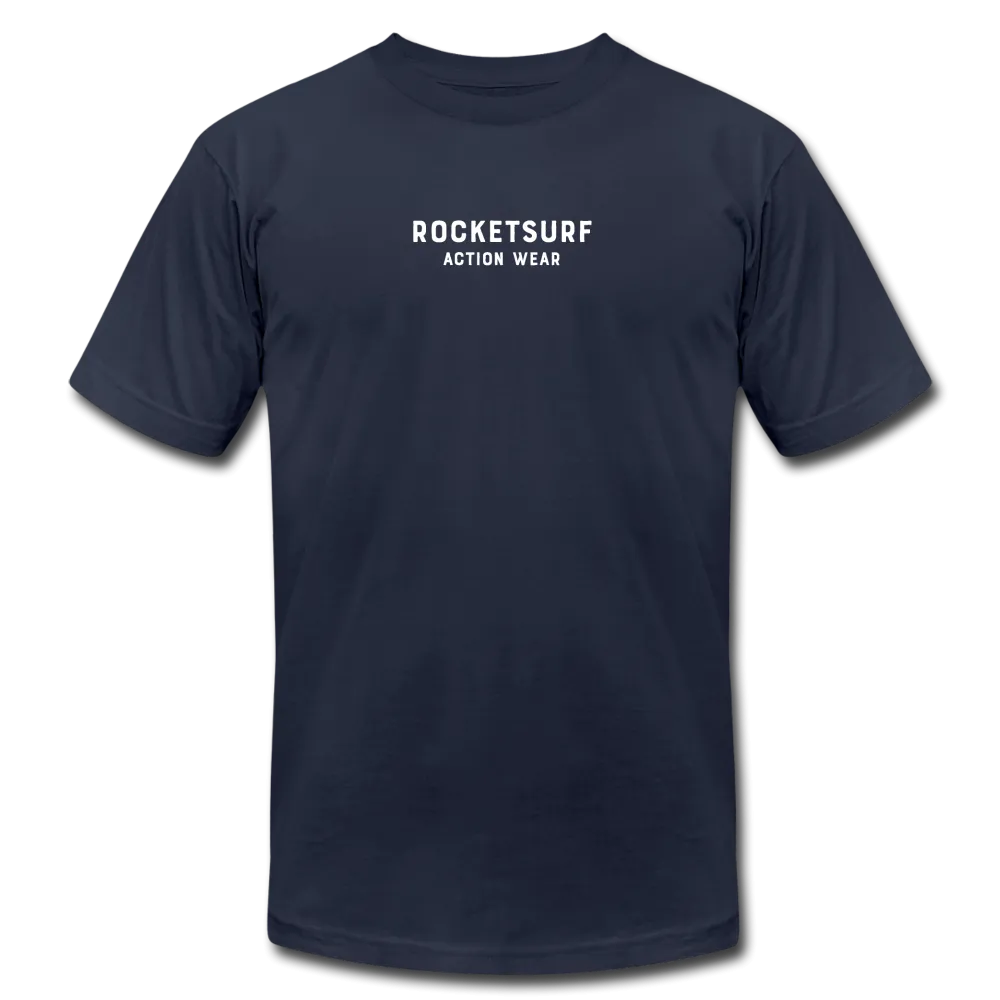 Unisex Jersey T-Shirt by Bella   Canvas - RocketSurf Logo