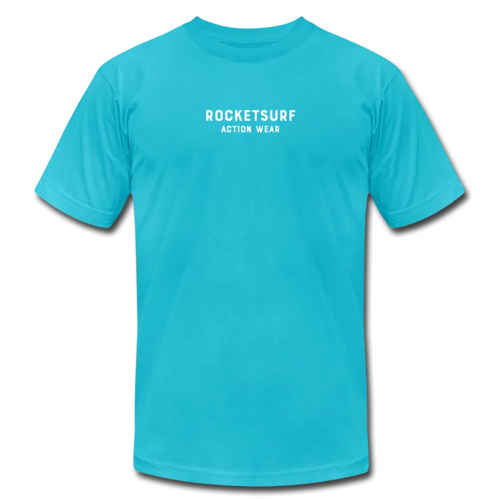 Unisex Jersey T-Shirt by Bella   Canvas - RocketSurf Logo