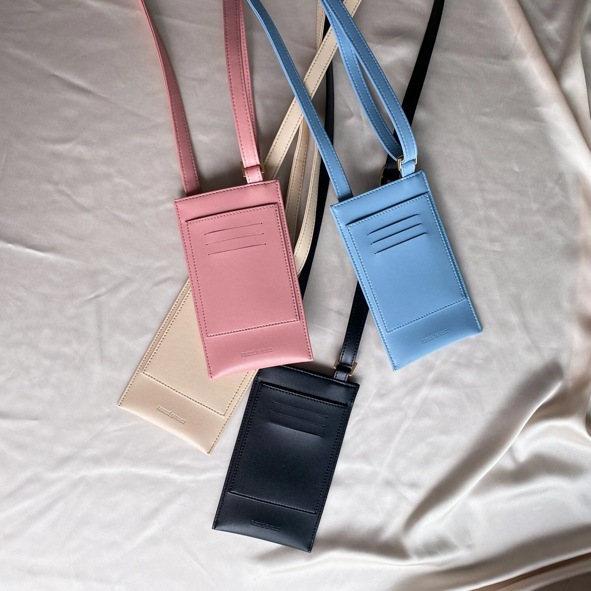 Vanilla Vegan Apple Leather Pouch | Bordeaux