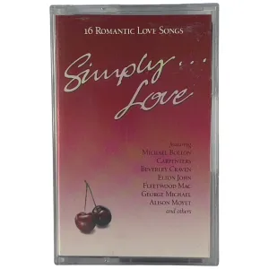 Various: Simply Love [Preowned Cassette] VG /VG 