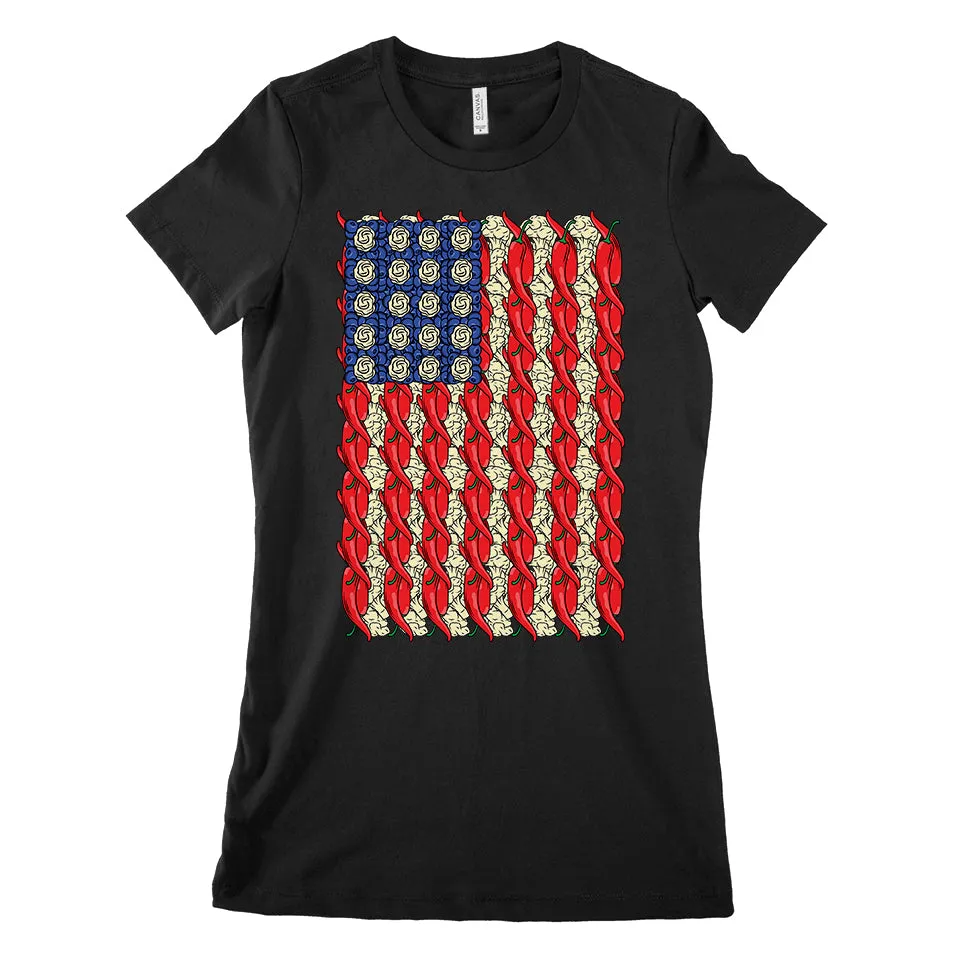 Veggie Flag Women's Shirt