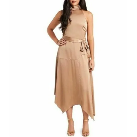 Vince Camuto Formal Long  Asymmetrical Dress Women's. Size 10. NWT $139