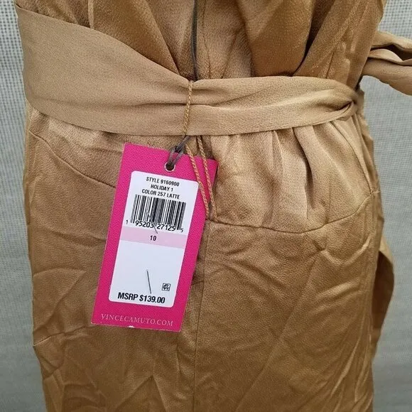 Vince Camuto Formal Long  Asymmetrical Dress Women's. Size 10. NWT $139