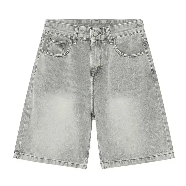 Vintage Blue Denim Shorts