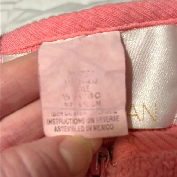 Vintage Stan Herman Chenille Robe Beach Cover Up Pink