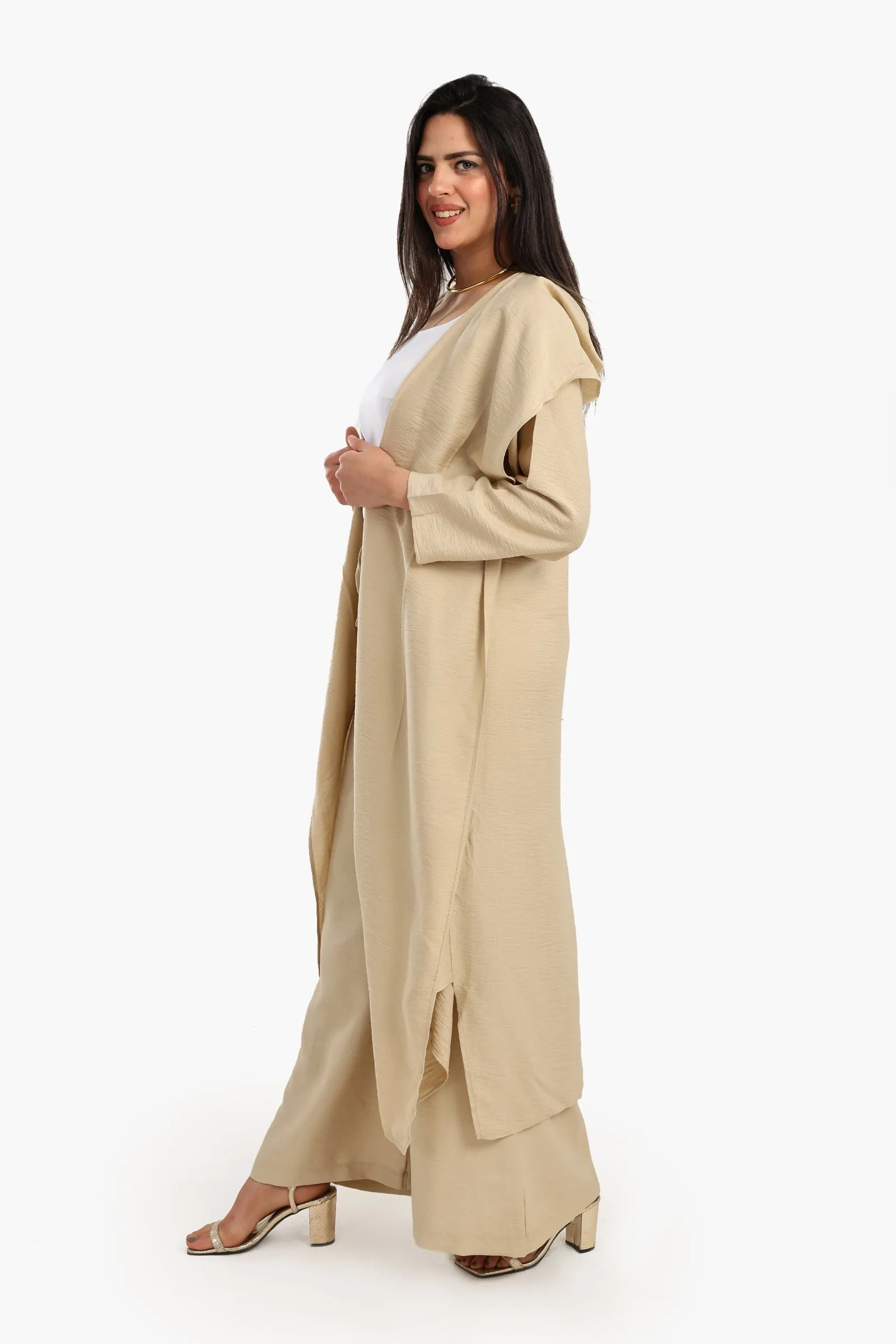 Viscose Blend Lounge Kimono