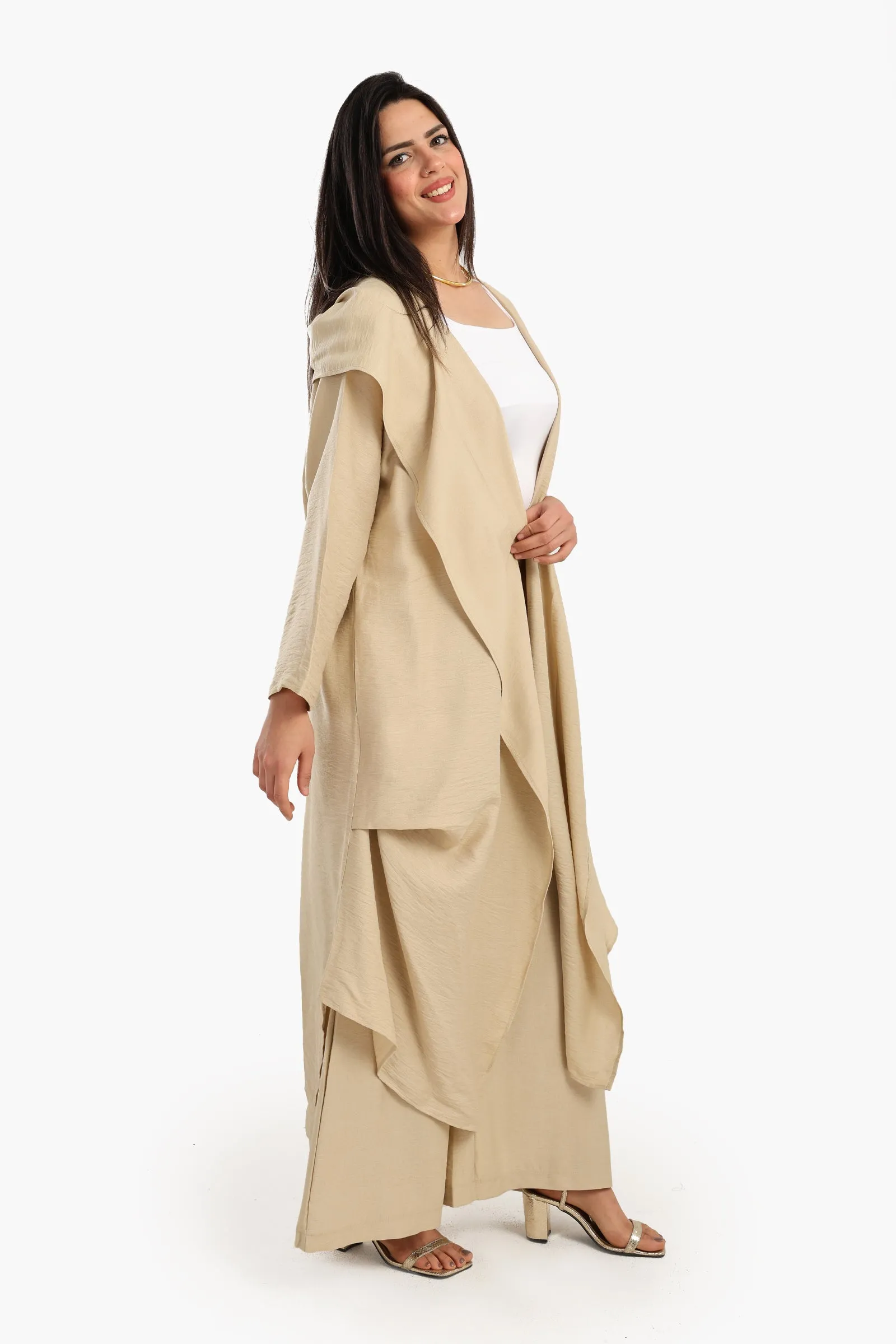 Viscose Blend Lounge Kimono