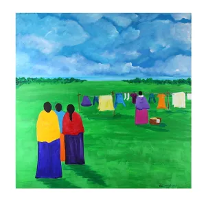 Visitors on a Laundry Day