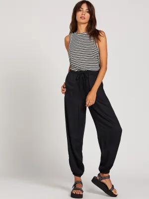 Volcom Womens From Harlem Elastic Waist Pant