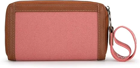 WG142-W006  Wrangler Logo  Wallet/Wristlet -Pink