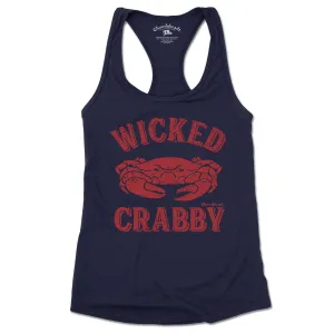 Wicked Crabby Ladies Tank Top (4 Colors)
