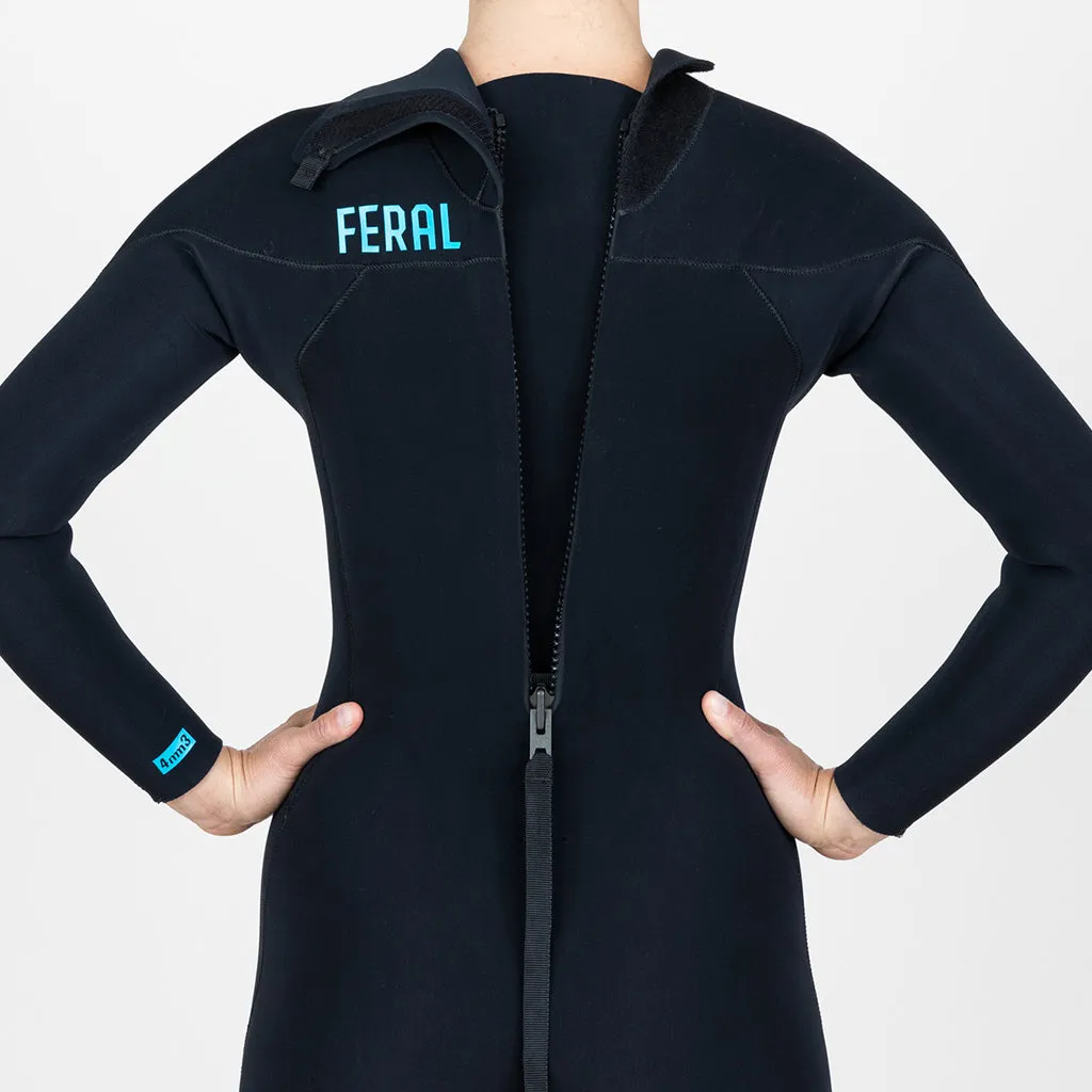 Women's Backzip 3mm2