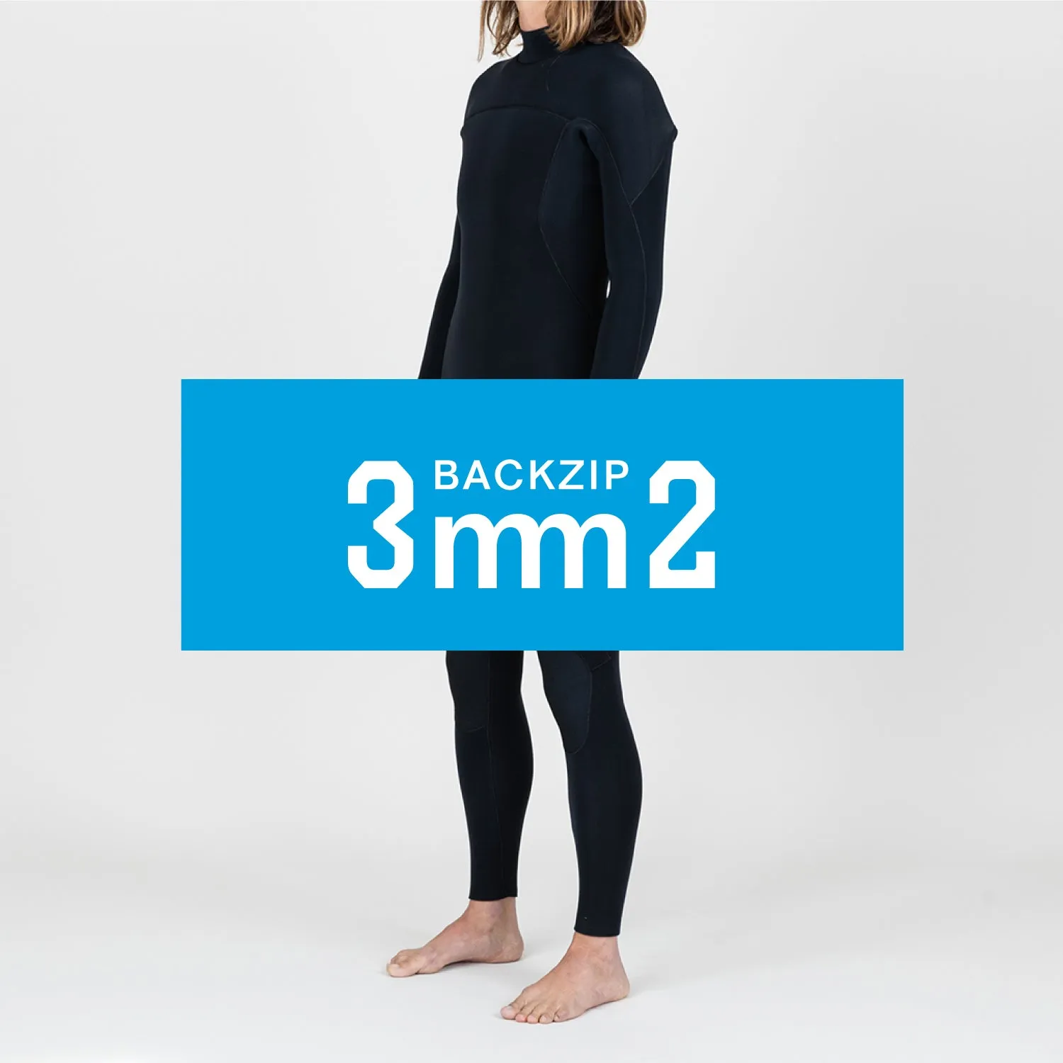 Women's Backzip 3mm2