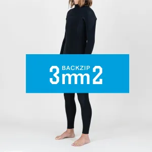 Women's Backzip 3mm2