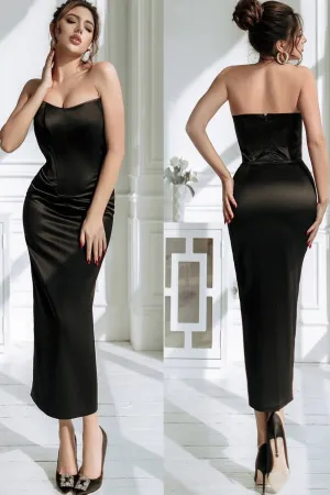 Women's Black Formal Dresses for Prom Party