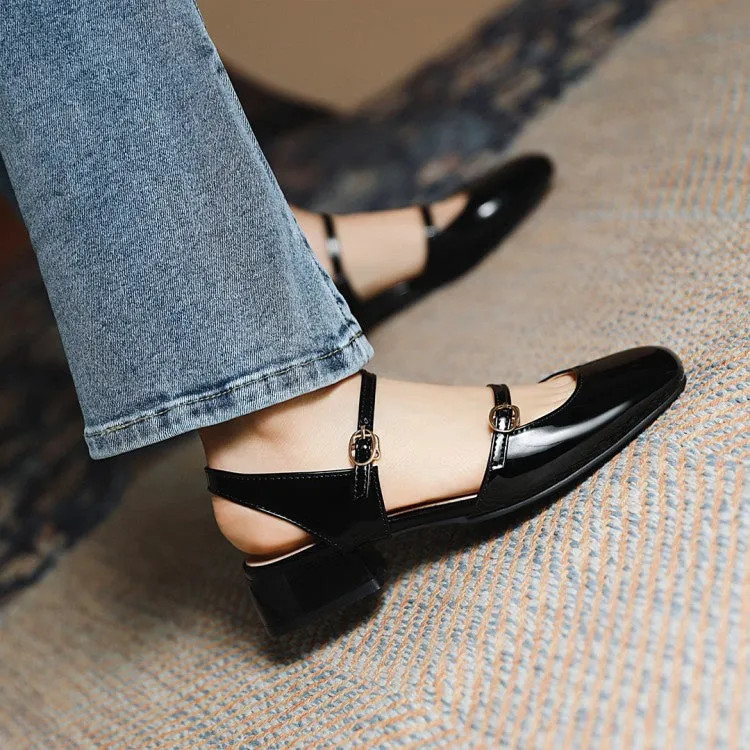 Women's Buckles Belts Sandals