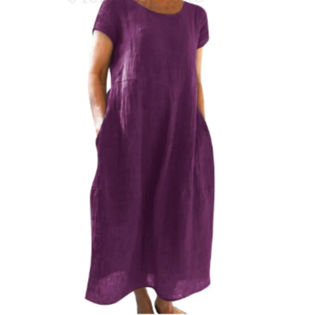 Women's Casual Beach Summer Dress | Midi