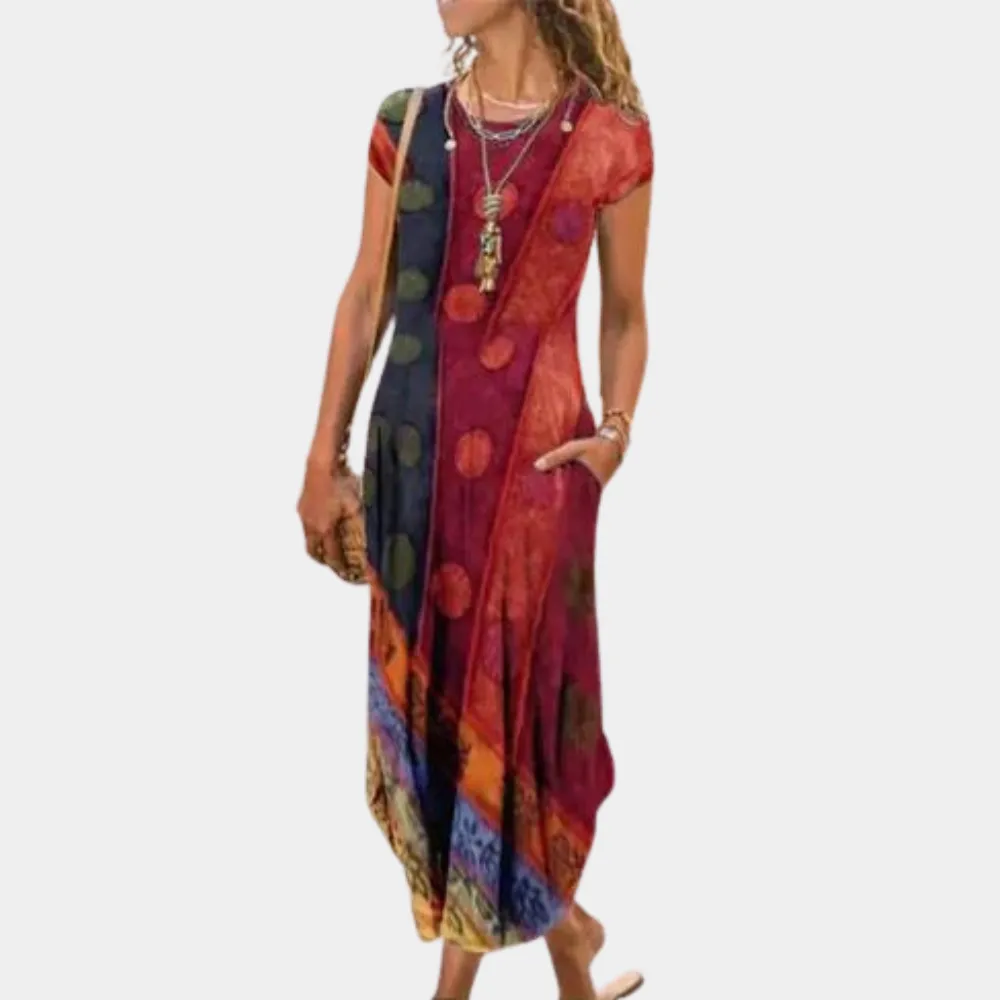 Women's Casual Summer Sleeveless Flowy Dress | Midi