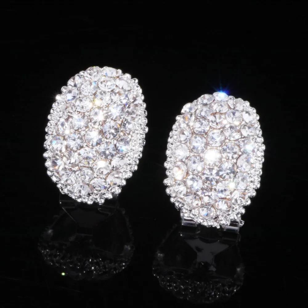 Women's Classic Design Romantic AAA CZ Stone Stud Earrings