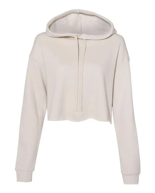 Women's Cropped Fleece Hoodie