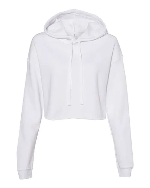 Women's Cropped Fleece Hoodie