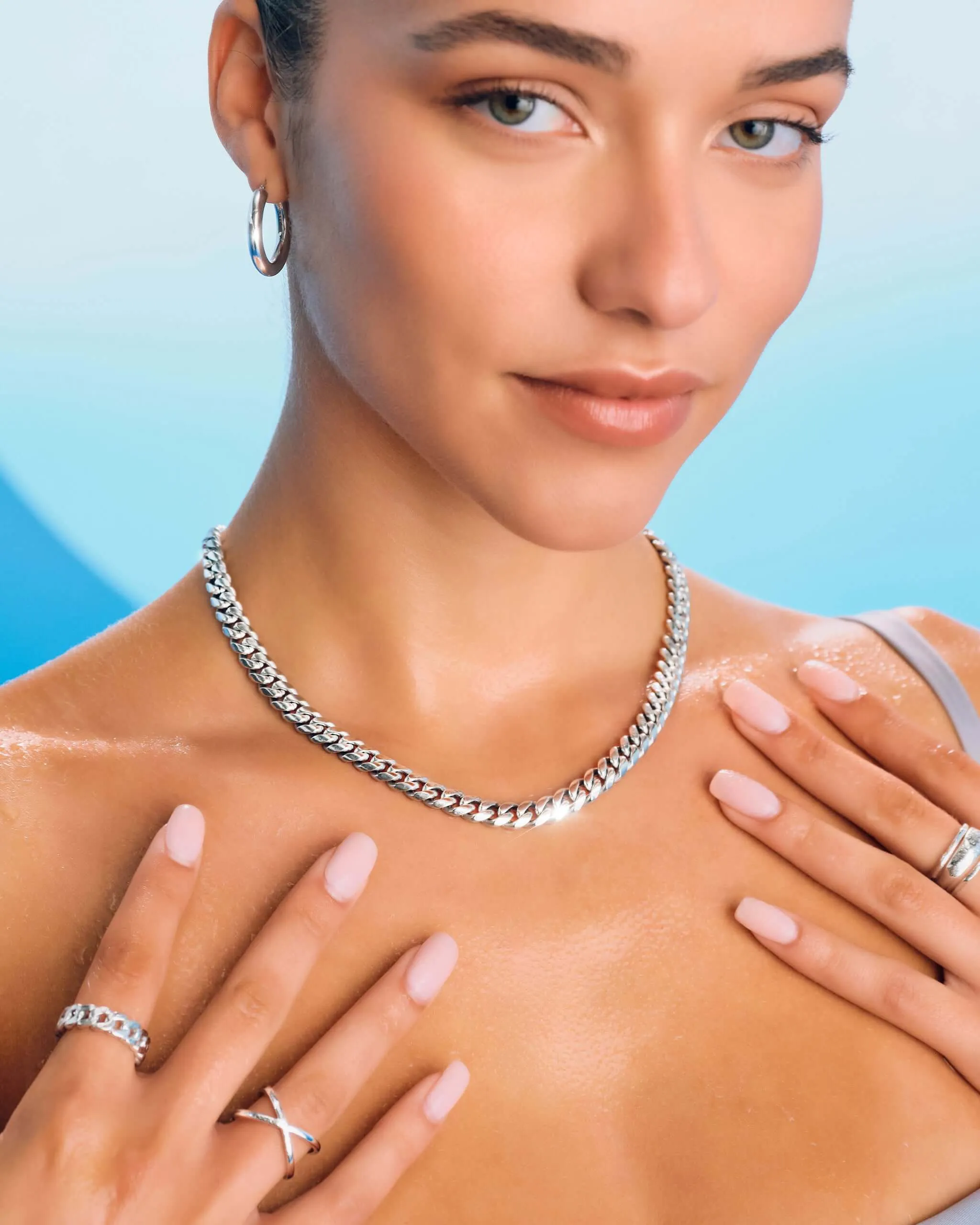 Women's Cuban Link Chain - 8mm